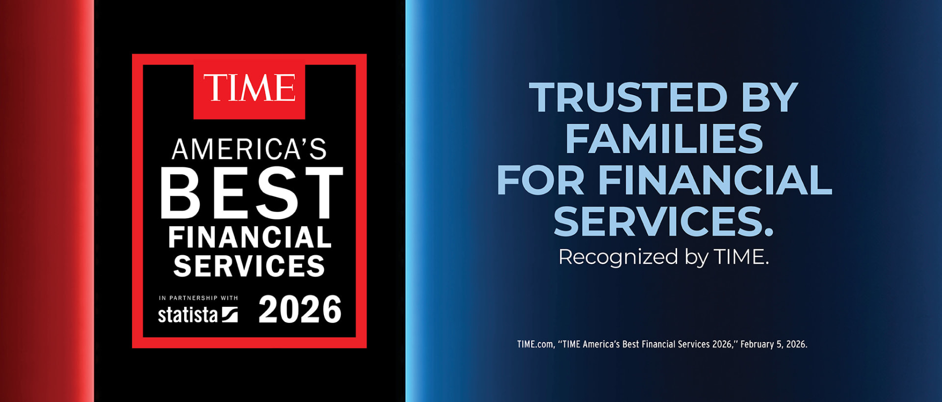 TIME and Statista — America's Best Financial Services 2026 recognition for Primerica